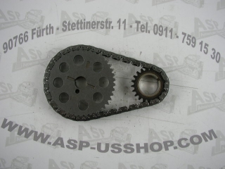 Steuerkettensatz - Timing Chain Set  Ford SB  65-72  16mm